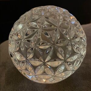 Vintage Waterford Crystal Times Square Y2K 2000 Star Of Hope Ball Paperweight